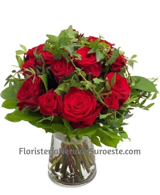 Bouquet 12 Rosas Rojas